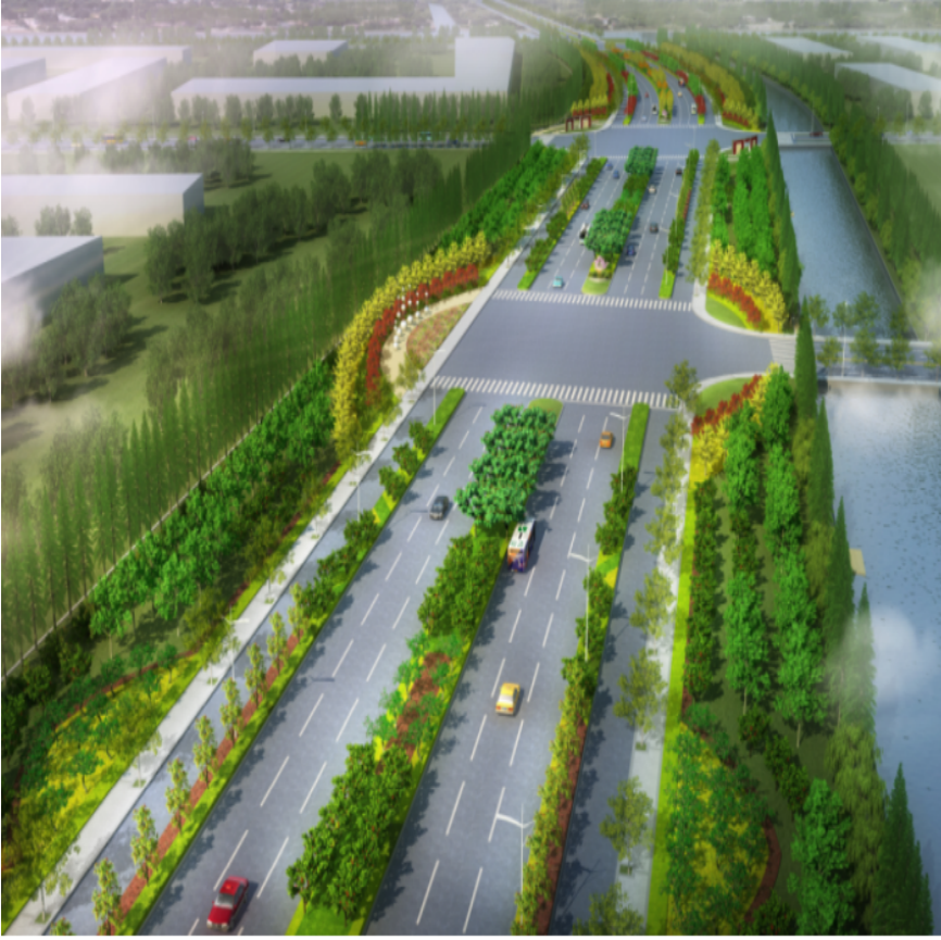 沙河?xùn)|路、西路新建工程